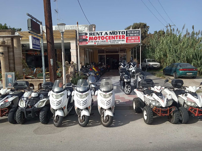 Moped rental rhodes Motocenter Rhodes Scooters - Rent scooter in Rhodes